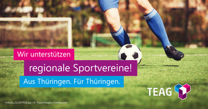 Sponsoren teag facebook post fußball